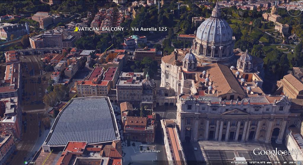 Vatican Balcony Apartment Rome Bagian luar foto