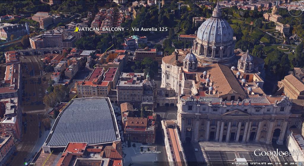 Vatican Balcony Rome Bagian luar foto
